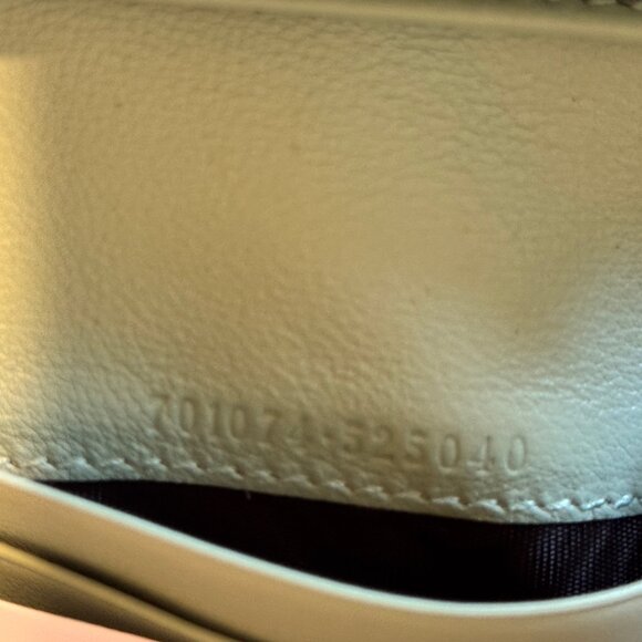 GUCCI Double G Python Marmont Top Handle Card Case wallet Crossbody evening bag - Picture 11 of 13